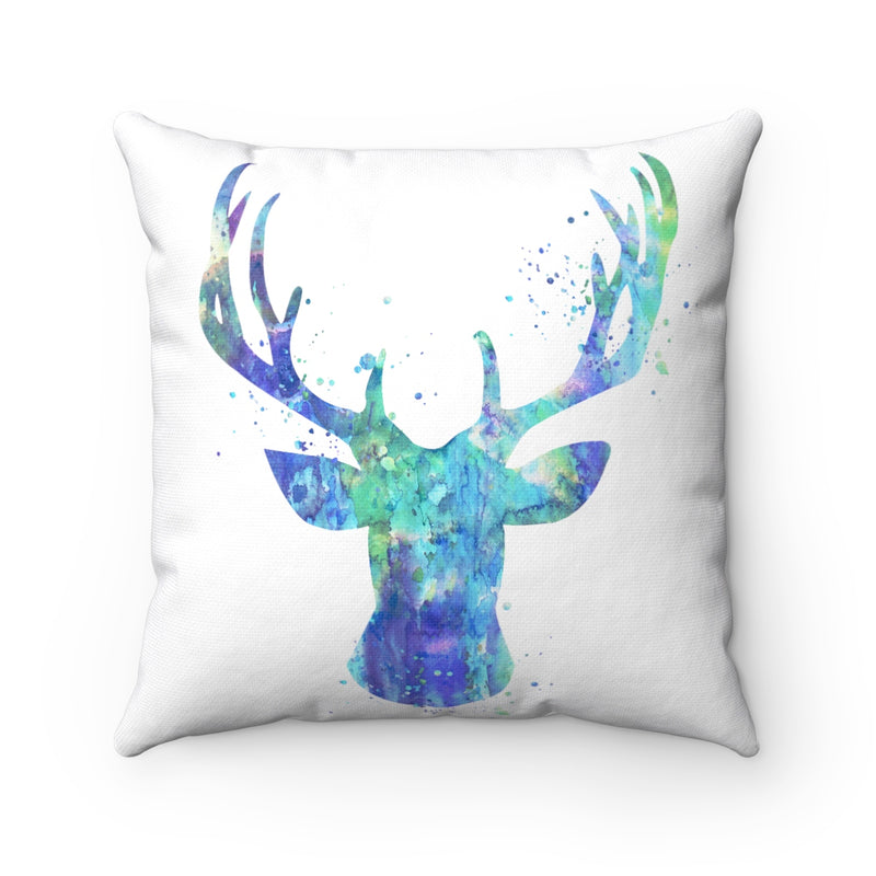 Stag Head Square Pillow - Zuzi's