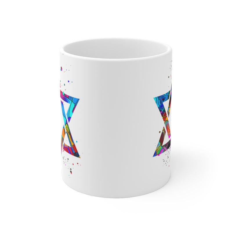 Star Of David Mug - 11 oz, 15 oz - Zuzi's