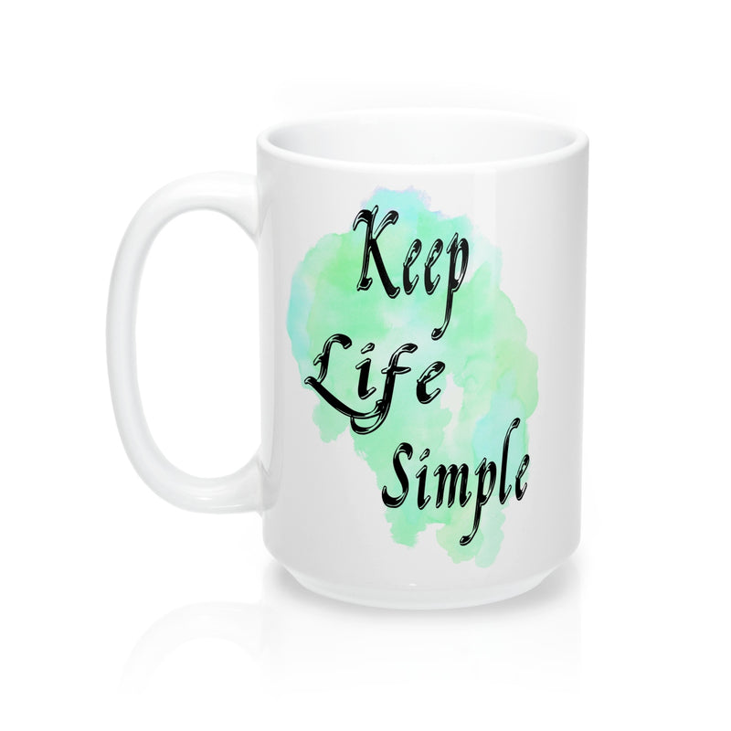 Keep Life Simple  Quote Mug - Zuzi's