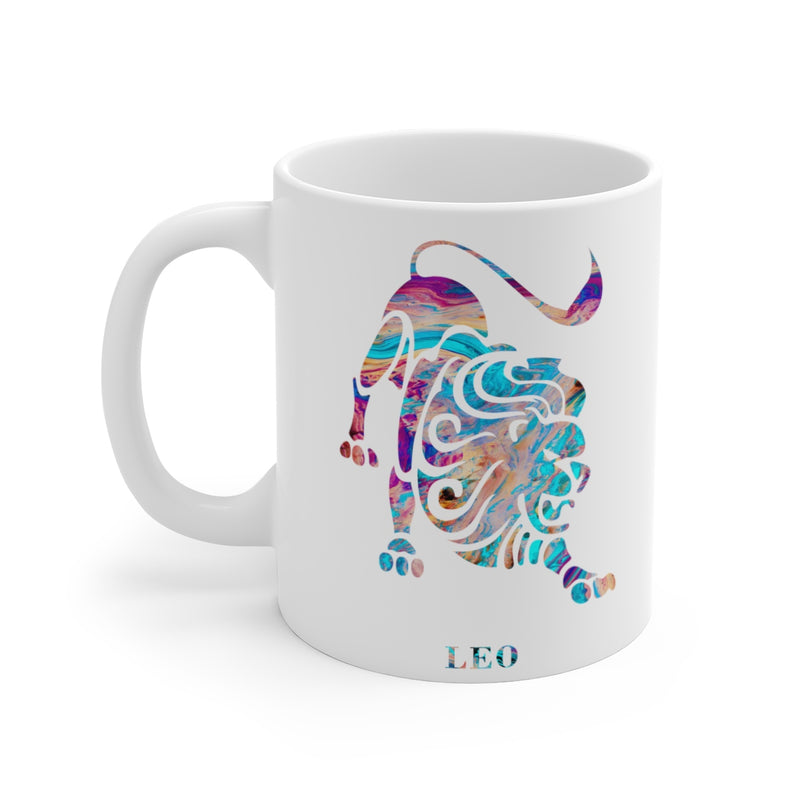 Leo Zodiac Sign Mug - 11 oz, 15 oz - Zuzi's