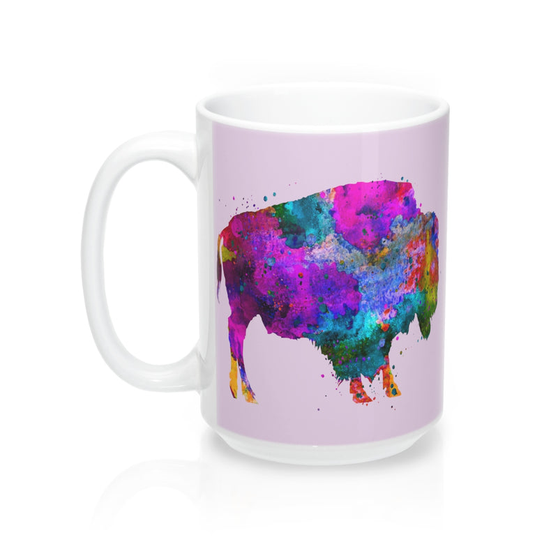 Watercolor Buffalo Mug - Zuzi's