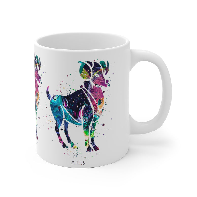 Aries Zodiac Sign Mug - 11 oz, 15 oz - Zuzi's