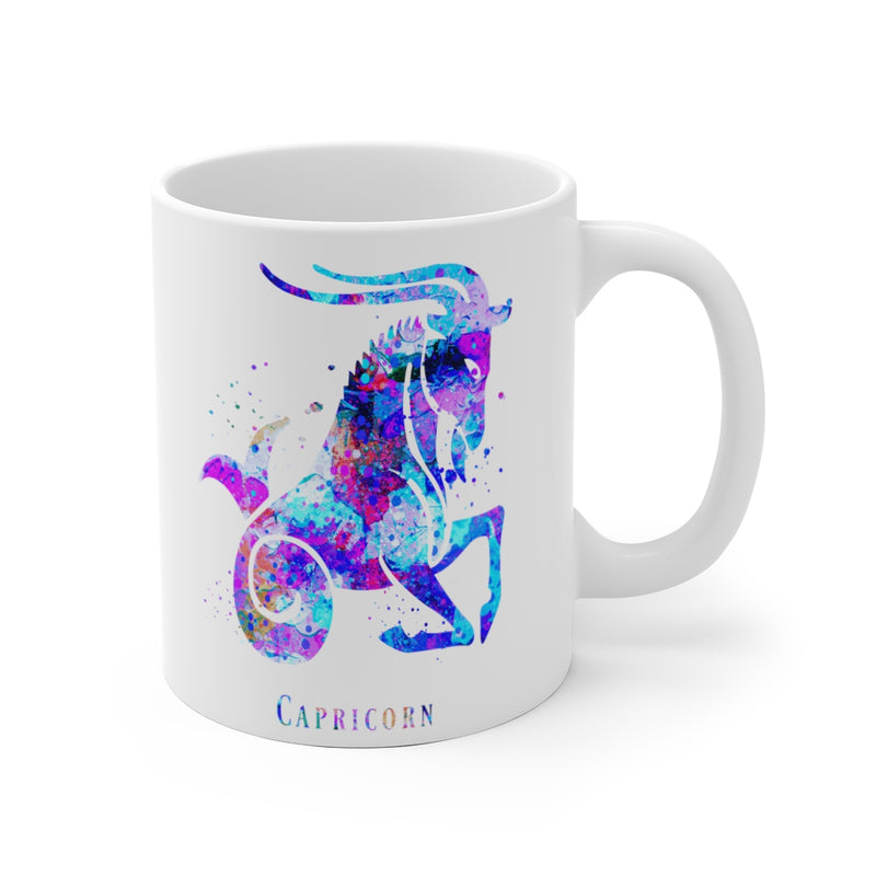 Capricorn Zodiac Sign Mug - 11 oz, 15 oz - Zuzi's