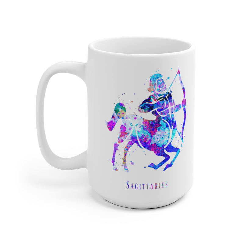 Sagittarius Zodiac Sign Mug - 11 oz, 15 oz - Zuzi's