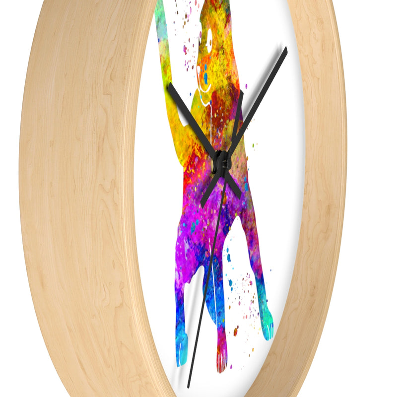 Watercolor Cat Wall Clock - Zuzi's