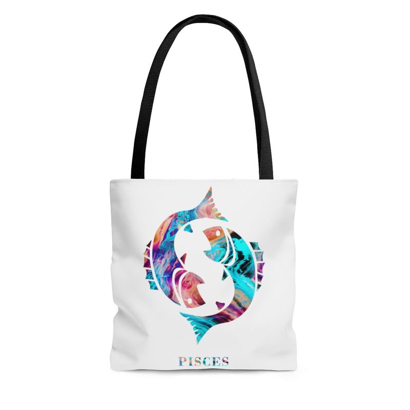 Pisces Zodiac Sign Tote Bag - Zuzi's