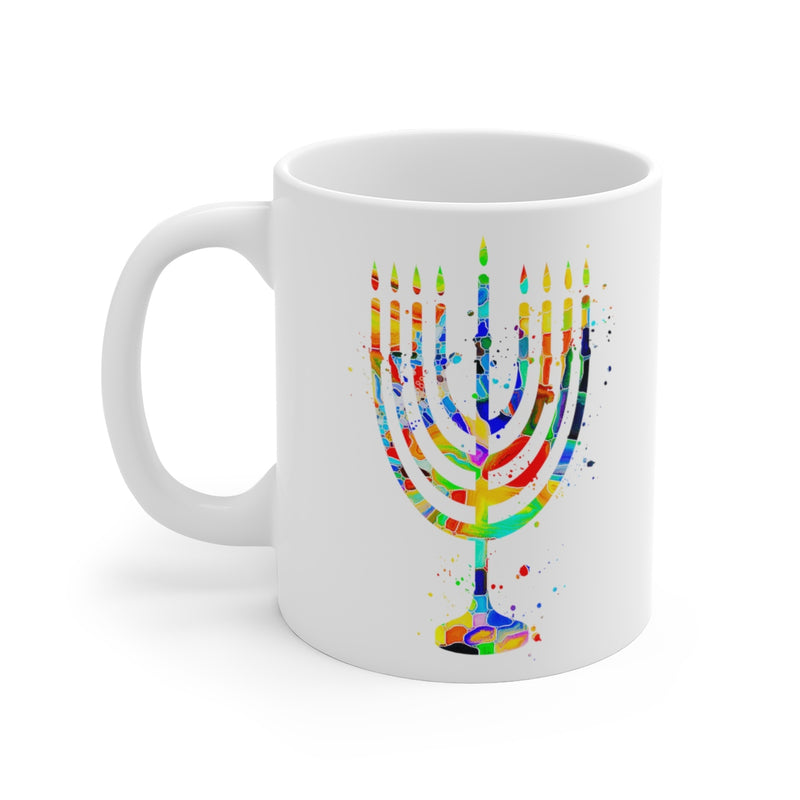 Menorah Mug - 11 oz, 15 oz - Zuzi's