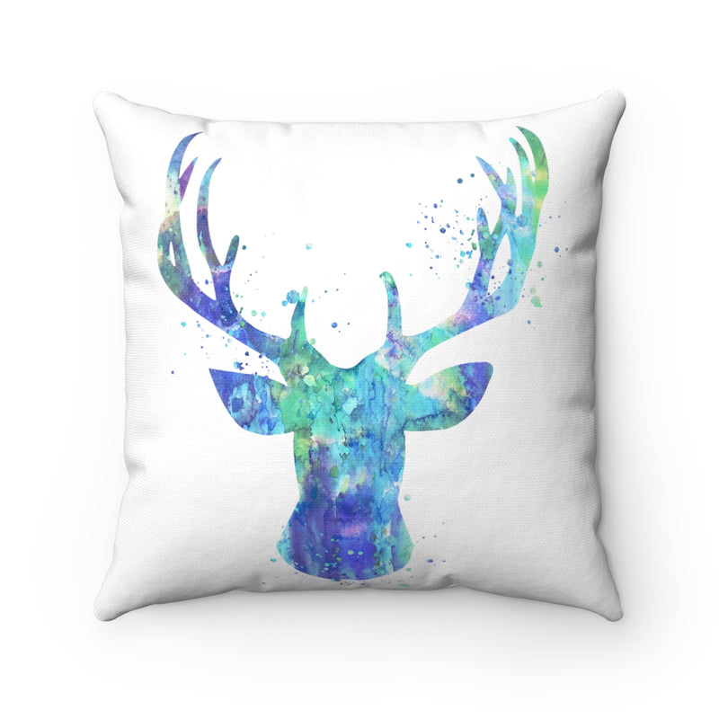 Stag Head Square Pillow - Zuzi's