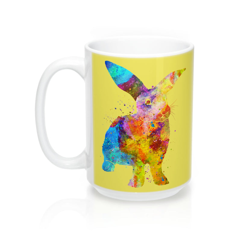 Watercolor Bunny Rabbit Mug - Zuzi's