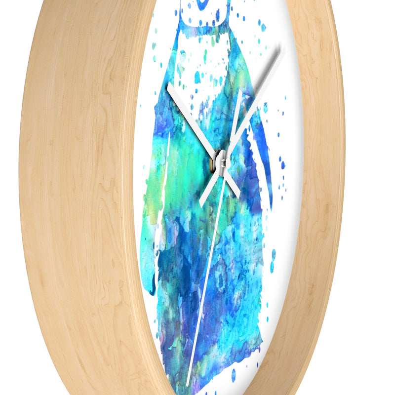 Watercolor Penguin Wall Clock - Zuzi's