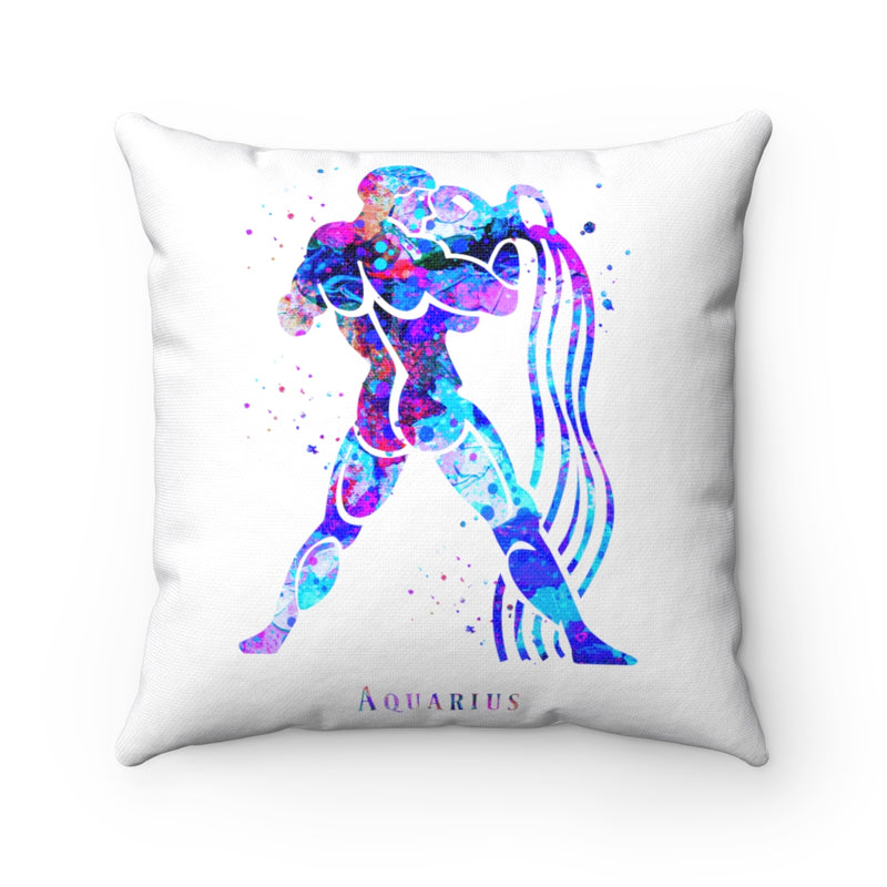 Aquarius Square Pillow - Zuzi's