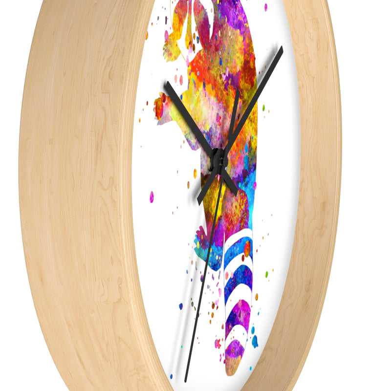 Watercolor Raccoon Wall Clock - Zuzi's