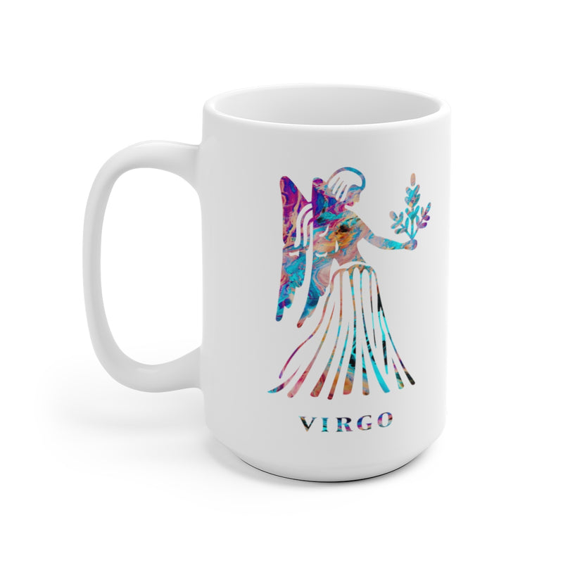 Virgo Zodiac Sign Mug - 11 oz, 15 oz - Zuzi's