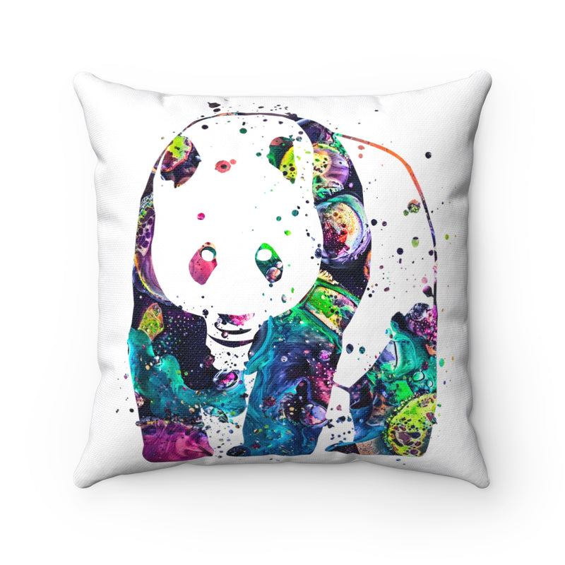 Panda  Square Pillow - Zuzi's