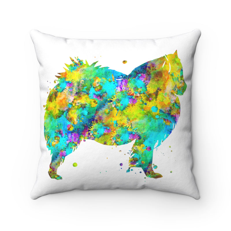 American Eskimo Square Pillow - Zuzi's