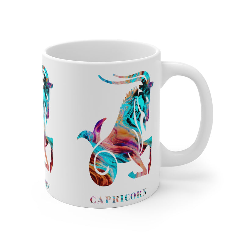 Capricorn Zodiac Sign Mug - 11 oz, 15 oz - Zuzi's