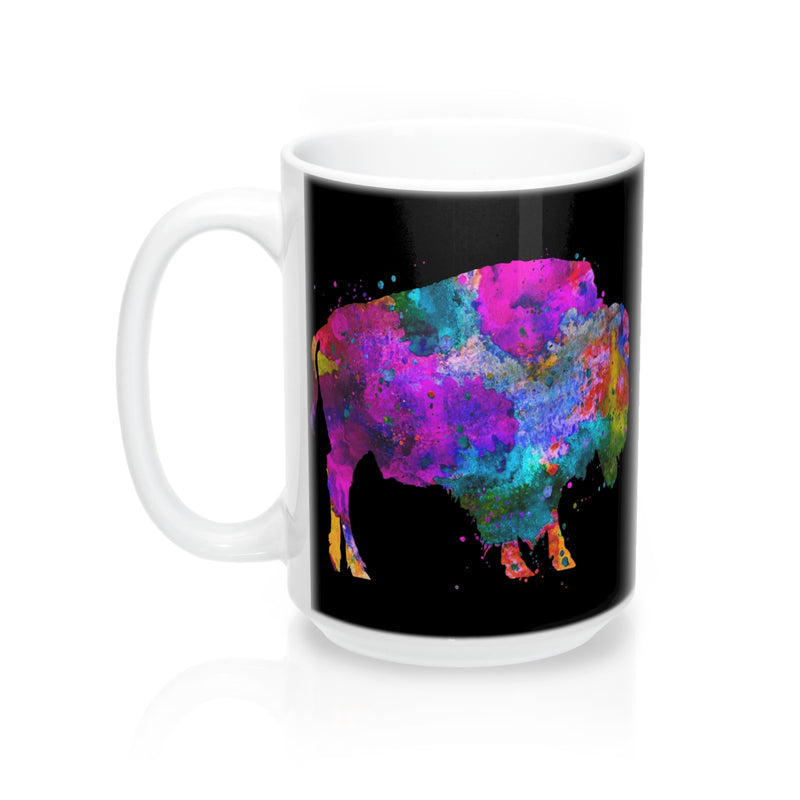 Watercolor Buffalo Mug - Zuzi's