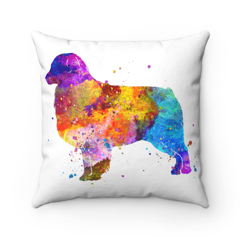 Australian Shepherd Square Pillow - Zuzi's