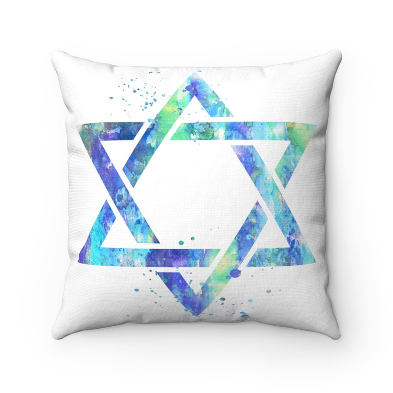 Star Of David Square Pillow - Zuzi's