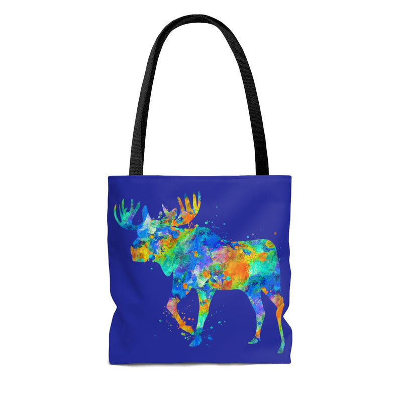 Watercolor Moose Tote Bag - Zuzi's