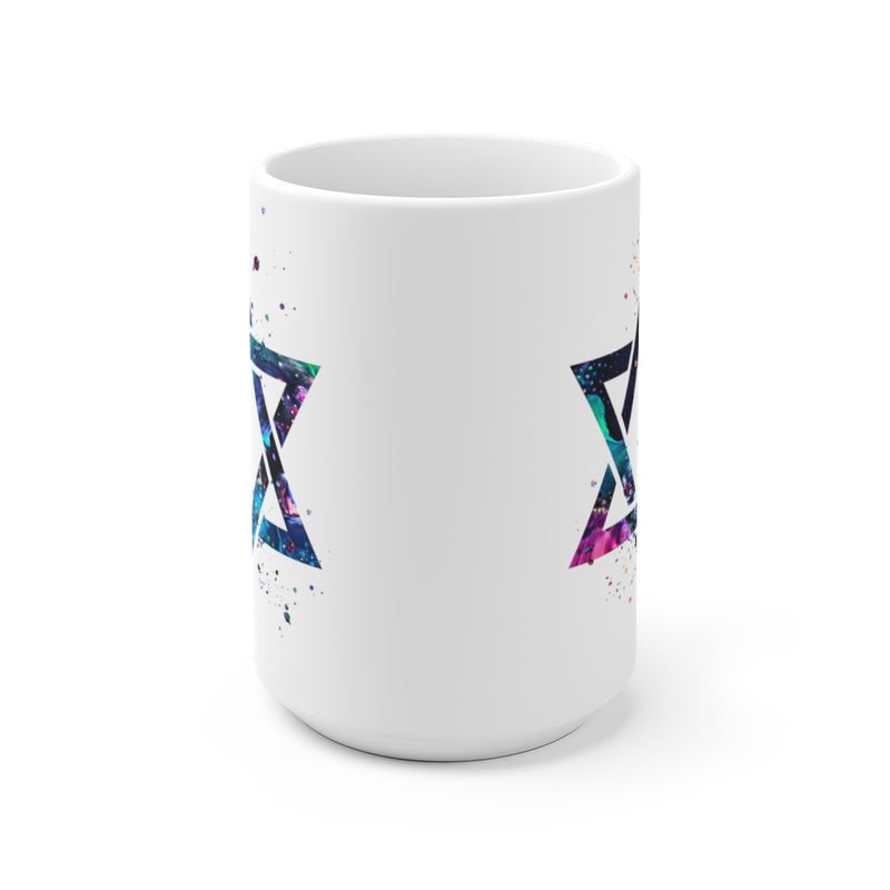 Star Of David Mug - 11 oz, 15 oz - Zuzi's