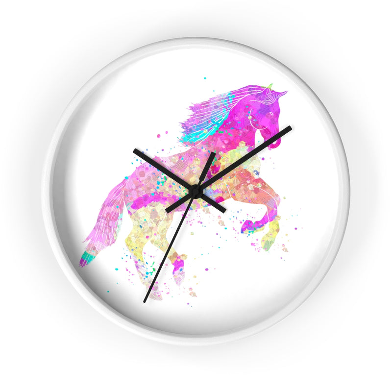 Watercolor Horse Wall Clock - Zuzi's