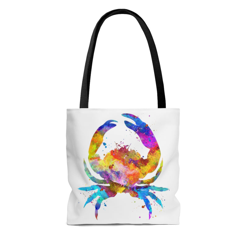 Watercolor Crab Tote Bag - Zuzi's
