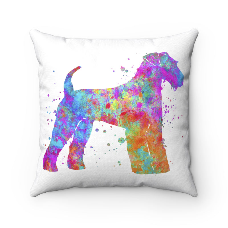 Airedale Terrier Square Pillow - Zuzi's