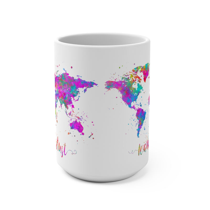 Wanderlust Map Mug - Zuzi's