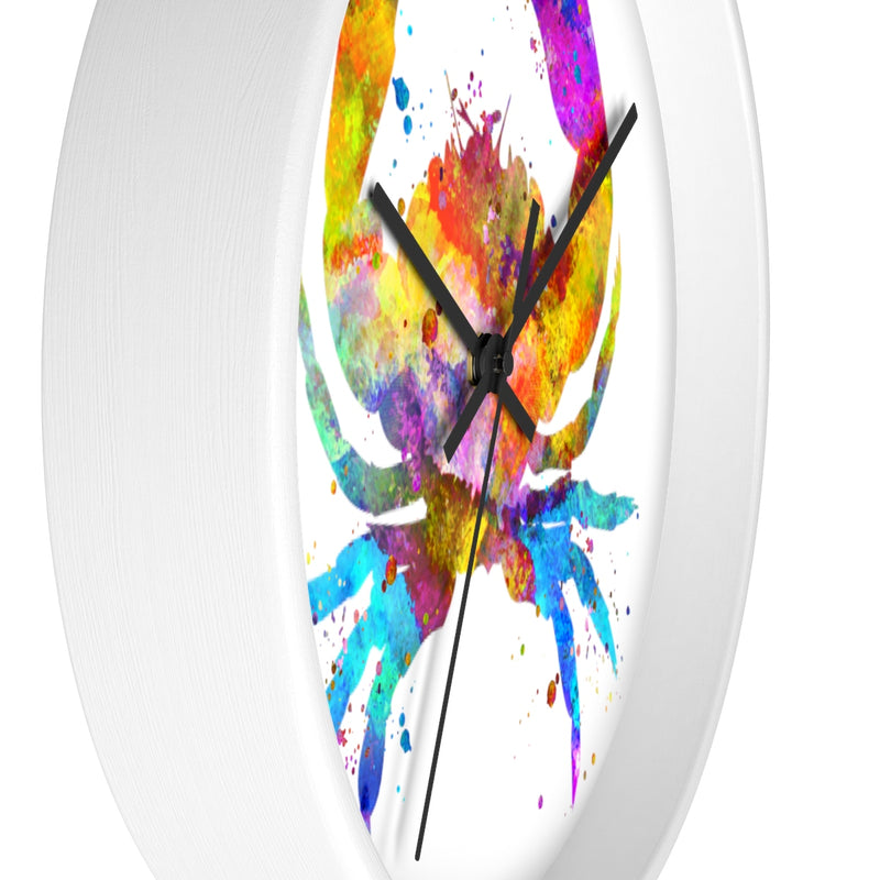 Watercolor Crab Wall Clock - Zuzi's