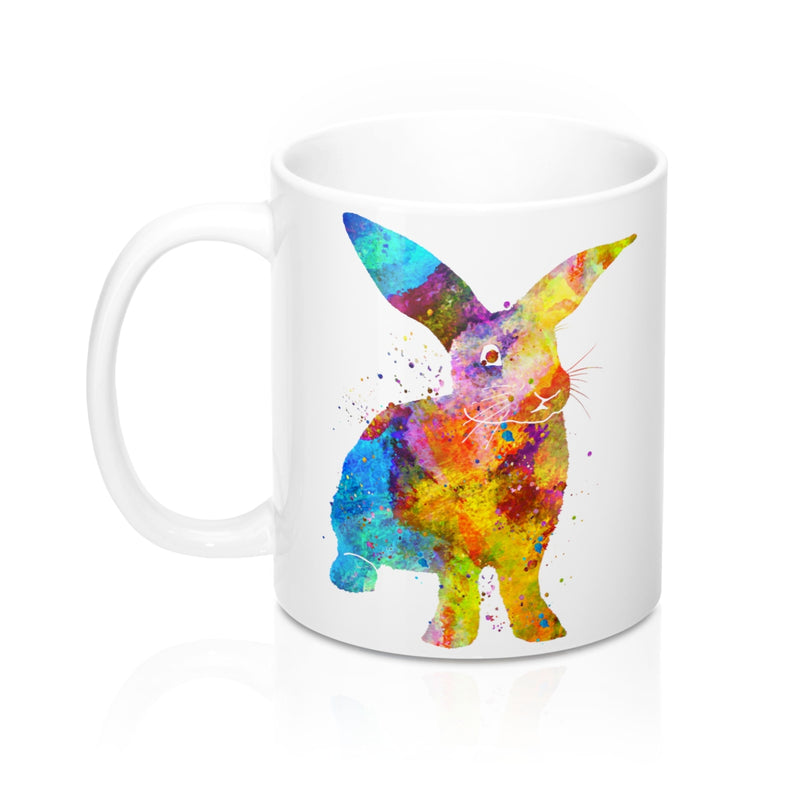 Watercolor Bunny Rabbit Mug - Zuzi's