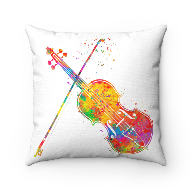 Violin Square Pillow - Zuzi's