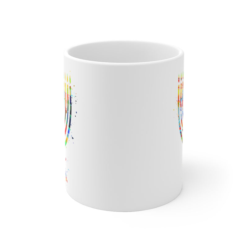 Menorah Mug - 11 oz, 15 oz - Zuzi's