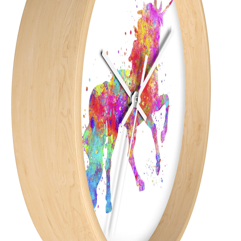 Watercolor Unicorn Wall Clock - Zuzi's