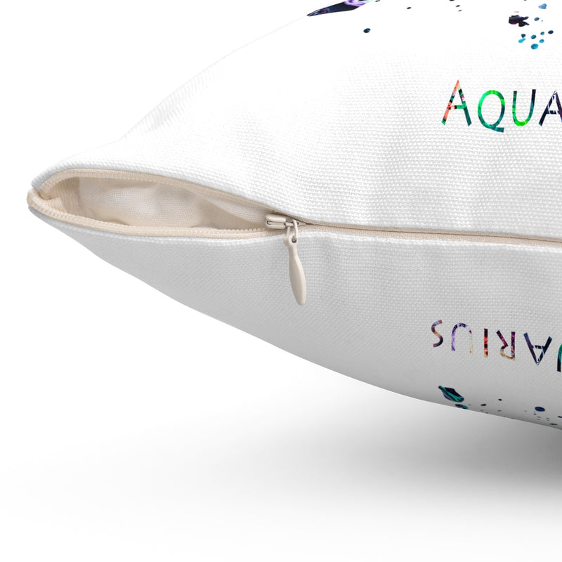 Aquarius Square Pillow - Zuzi's