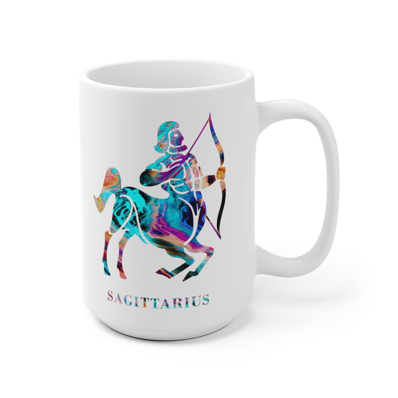 Sagittarius Zodiac Sign Mug - 11 oz, 15 oz - Zuzi's