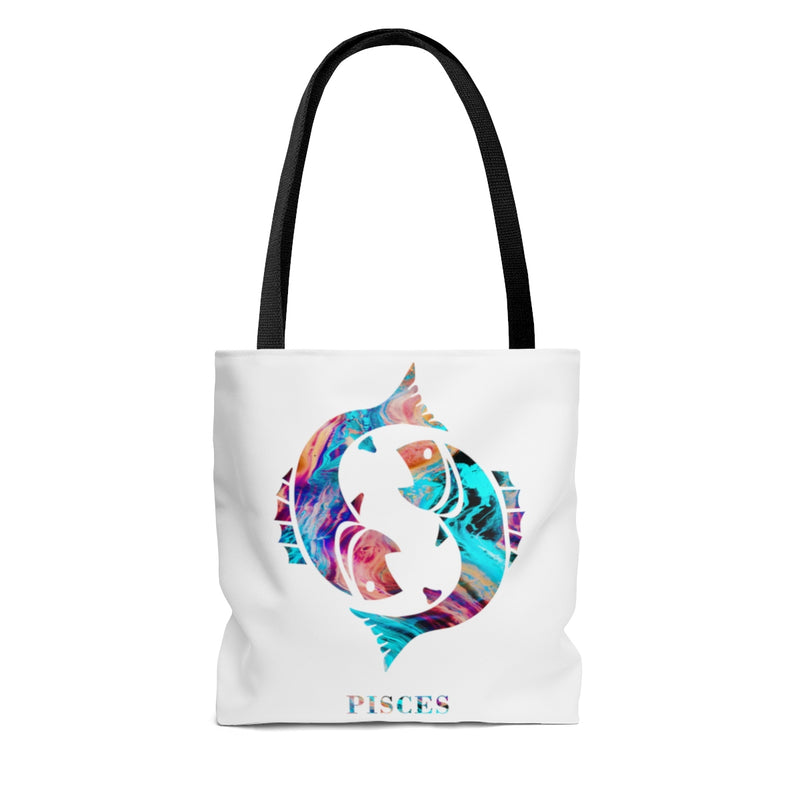 Pisces Zodiac Sign Tote Bag - Zuzi's