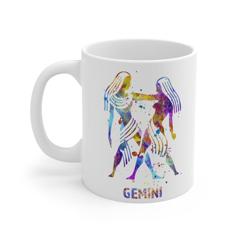 Gemini Zodiac Sign Mug - 11 oz, 15 oz - Zuzi's