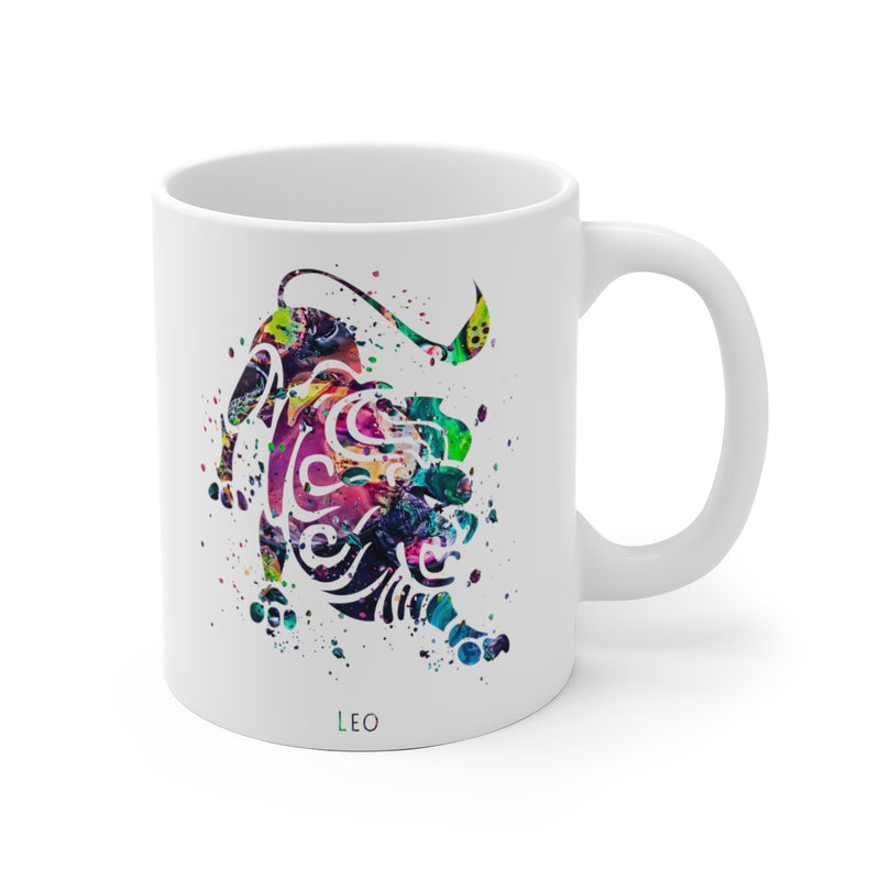 Leo Zodiac Sign Mug - 11 oz, 15 oz - Zuzi's