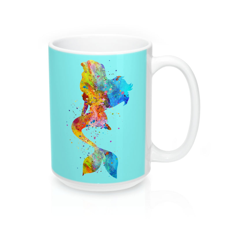 Watercolor Mermaid Mug - Zuzi's
