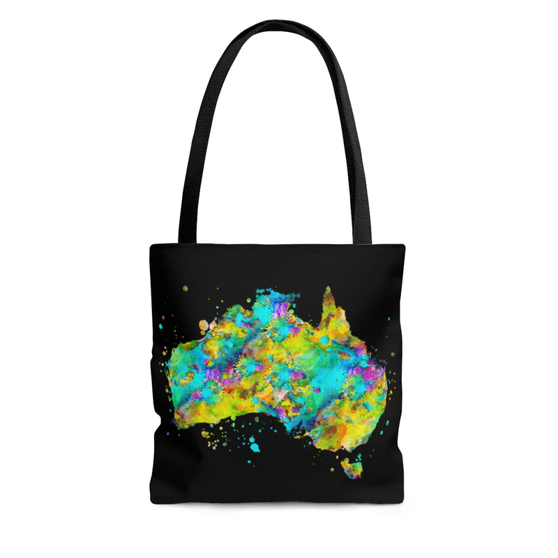 Watercolor Australia Map Tote Bag - Zuzi's