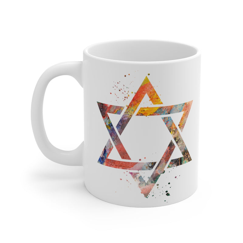 Star Of David Mug - 11 oz, 15 oz - Zuzi's