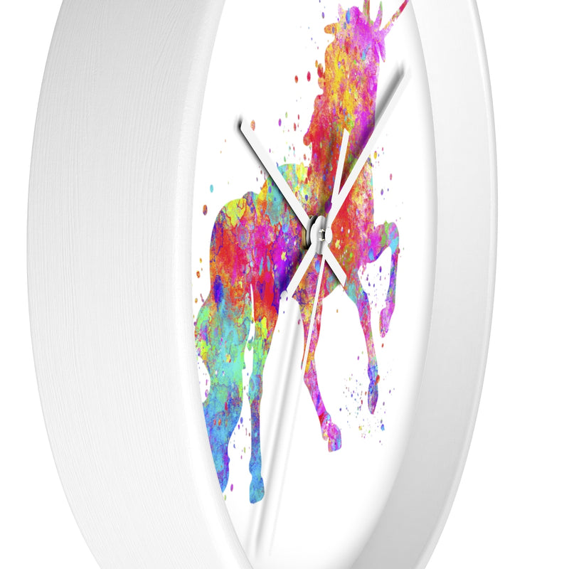 Watercolor Unicorn Wall Clock - Zuzi's