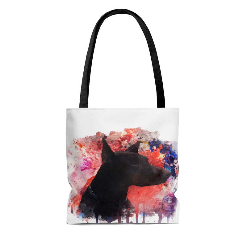 Watercolor Doberman Tote Bag - Zuzi's