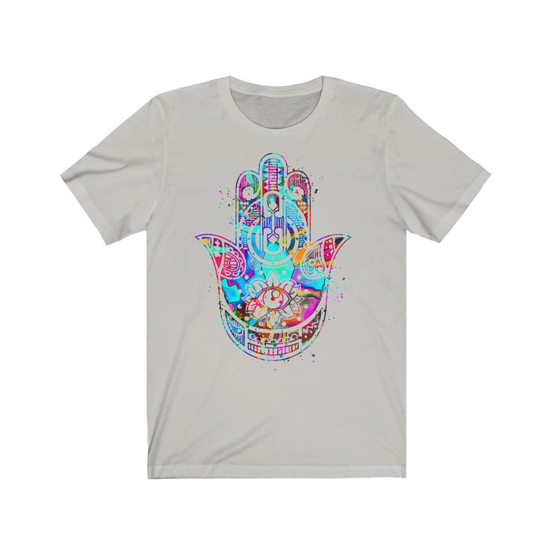 Hamsa Hand Unisex Jersey Short Sleeve Tee - Zuzi's