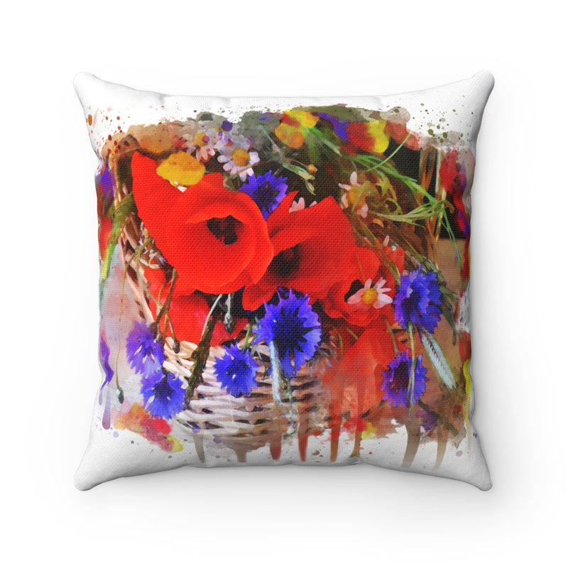 Wild Flowers Square Pillow - Zuzi's