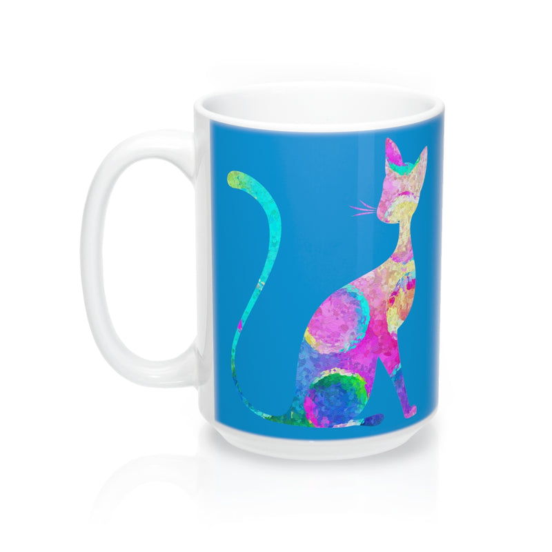 Abstract Cat  Mug - Zuzi's