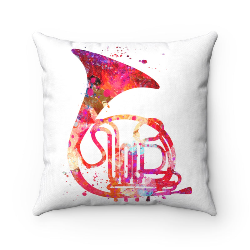 French Horn Square Pillow - Zuzi's