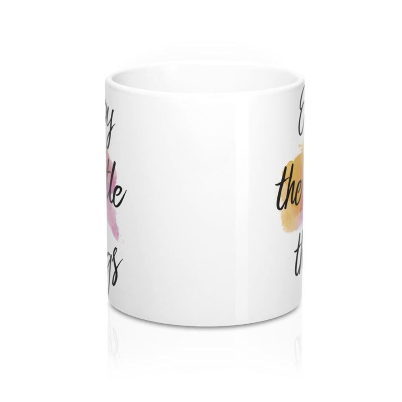 Enjoy The Little Things  Quote Mug - Zuzi's