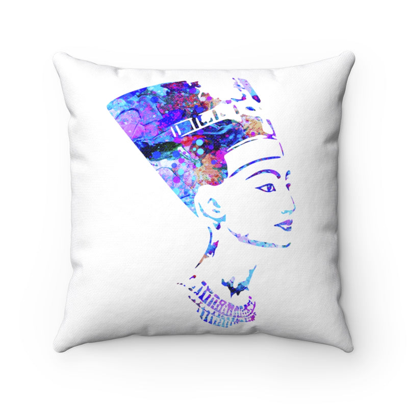 Queen Nefertiti Square Pillow - Zuzi's